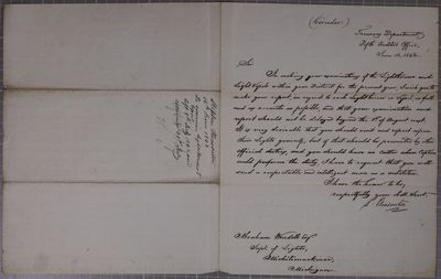 Treasury Department, Fifth Auditor, Circular, 16 June 1842