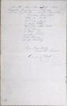 George Clark, receipt of supplies for South Manitou Light, July 1846