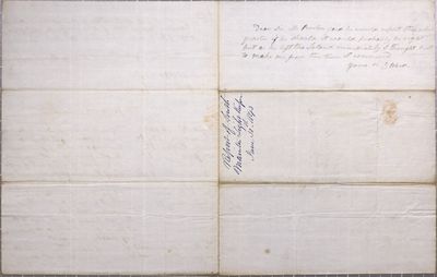 Zachariah Ward, letter, June 1843