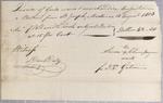 Invoice, batteau, Simon Champagne, 18 August 1803