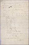 Invoice, Schooner Nancy, 3 May 1805