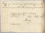 Invoices, the Montreal, 13 June 1805