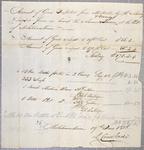 Invoice, Schooners Thames & Nancy, 19 June 1806