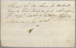 Clearance, two canoes, D. Mitchell, 26 June 1806