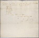 Clearance, batteau, Toussaint Pothier, 30 July 1806