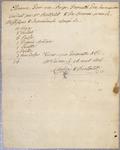 Clearance, barge, Giasson & Berthelot, 26 August 1806