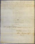 Clearance, canoe, Murdoch Cameron, 13 July 1806