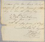 Clearance, three canoes, Michilimackinac Company, 29 July 1811