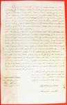 Articles of Agreement, repairs to Pottawatamie Lightkeeper's house, 21 September 1843