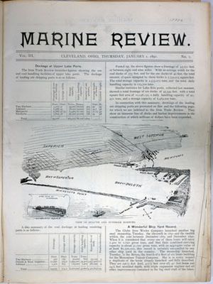 Marine Review (Cleveland, OH), 1 Jan 1891