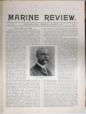 Marine Review (Cleveland, OH), 22 Jan 1891