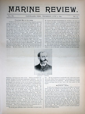 Marine Review (Cleveland, OH), 4 Jun 1891