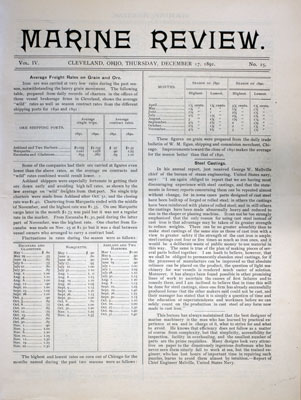 Marine Review (Cleveland, OH), 17 Dec 1891