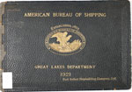 American Bureau of Shipping, Great Lakes Department, 1921