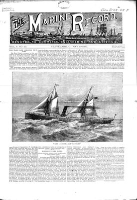 Marine Record (Cleveland, OH), May 19, 1883