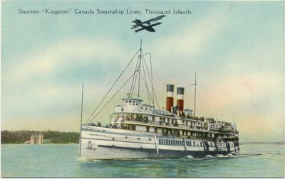 Steamer &quot;Kingston&quot; Canada Steamship Lines, Thousand Islands