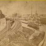 [Oswego] Harbor from Upper Bridge