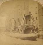 Loading the Great Whaleback Ship at the Famous Grain Elevators, Chicago