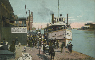 Steamboat Dock, Oswego, N. Y.