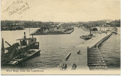 Port Hope from the Lighthouse