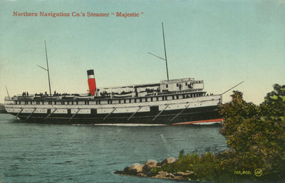 Northern Navigation Co.'s Steamer &quot;Majestic&quot;