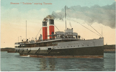 Steamer &quot;Turbinia&quot; nearing Toronto