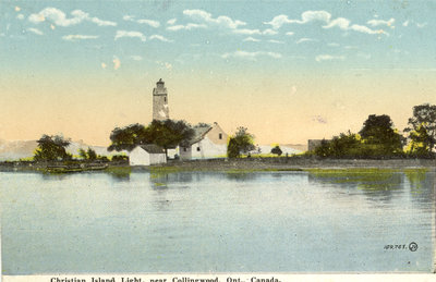 Christian Island Light, near Collingwood, Ont., Canada