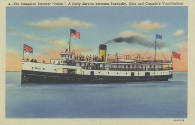 The Canadian Steamer &quot;Pelee&quot;