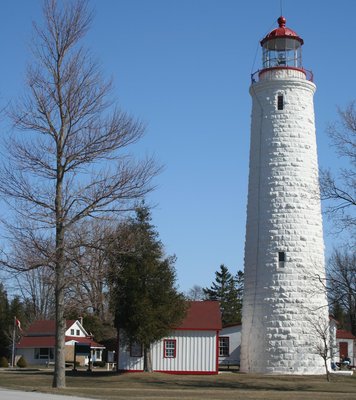 Lighthouse at Point Clark, Lake Huron