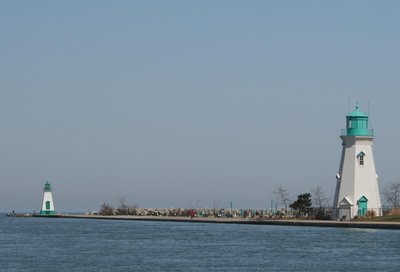 Range lights at Port Dalhousie