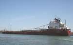 The MV NANTICOKE in the Welland Canal