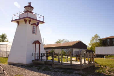 Rear of the Kingsville Lighthouse