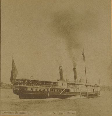 Toronto Steamer, &quot;CHICORA&quot; in Niagara River