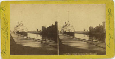 View at Sault Ste. Marie, Lake Superior