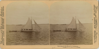 Yachting on the River St. Lawrence