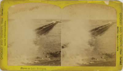 Storm on Lake Michigan