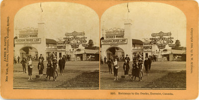 Entrance to the Docks, Toronto, Canada