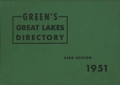 Green's Great Lakes Directory, 1951