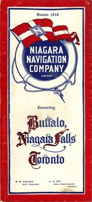 Niagara Navigation Company, Season 1910