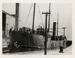 Bannockburn in drydock