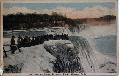 Winter Scene, Prospect Park, Niagara Falls