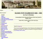 Hamilton Harbour, 1826-1901