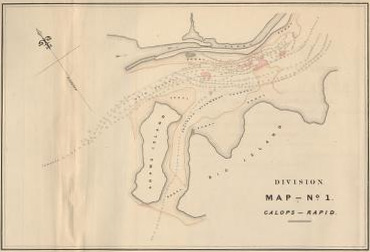 Survey of a portion of the Galoppe Rapids