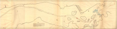 Division 4. Survey of a portion of the River St. Lawrence between Pointe au Diable and Pointe au Moulin, including the Cedar Rapids.