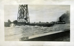 SIR WILLIAM FAIRBAIRN departing from Duluth in rough weather