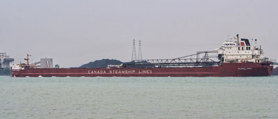 ATLANTIC HURON, downstream in Detroit River