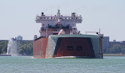 EDWIN H. GOTT; Detroit River passage #5