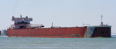 EDWIN H. GOTT; Detroit River passage #7