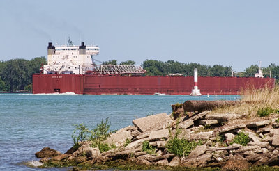 EDWIN H. GOTT; Detroit River passage #10