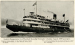 Goodrich Transportation Co.'s Whaleback Steamship Christopher Columbus